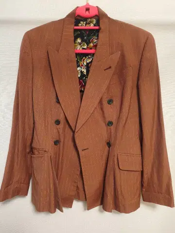 브라운 테일러드 자켓 장 폴 고티에 가을 브라운 계열