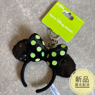 디즈니 할로윈 2025 머리띠 키체인 스팽글