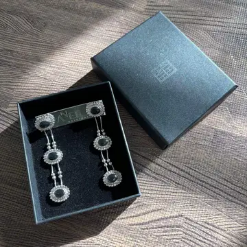 ANEEORIGINAL rudder concho 귀걸이 블랙