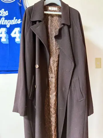 [ ADRER ] 멜톤 오버 더블 체스터 코트