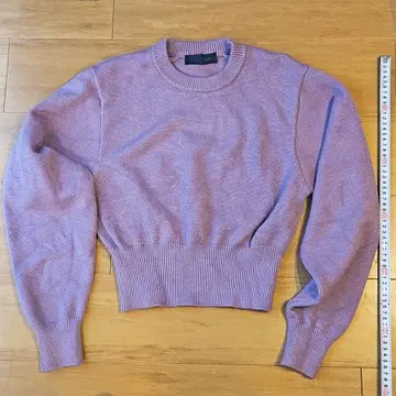 ZARA 라벤더 크롭 니트 스웨터 포장 배송비 포함 가격