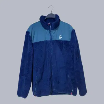 CHUMS 플리스 자켓 네이비