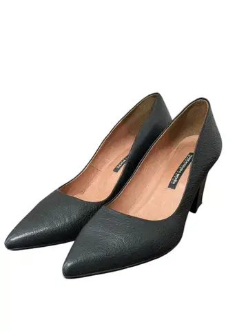 [ 라보키고시 웍스 ] 블랙 스틸레토 하이힐