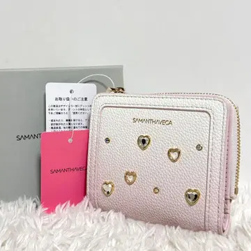 [택 포함 새상품] 사만사 베가 그라데이션 비쥬 접이식 지갑 컴팩트 지갑