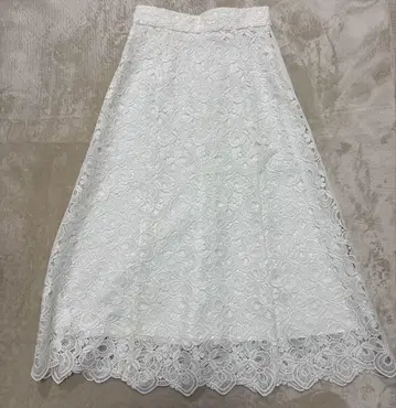 아나이 레이스 롱 스커트 36 ANAYI