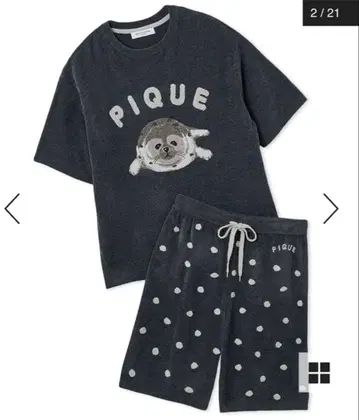 HOMME 물범 자카드 풀오버 & 숏팬츠 세트