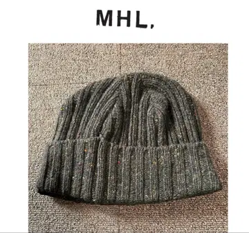 MHL. 니트 모자 스코틀랜드제