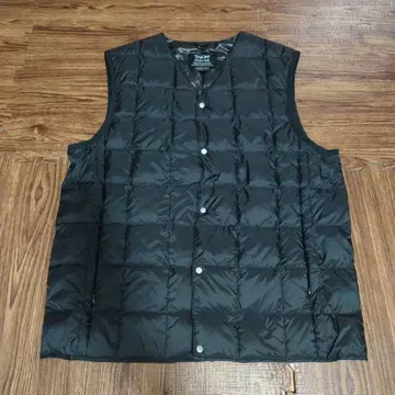 TAION 2025 블랙 다운 베스트 L