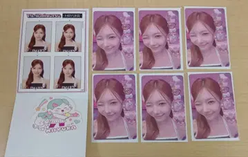 NiziU 마유카 팝업 해피 드로우 스티커 세트