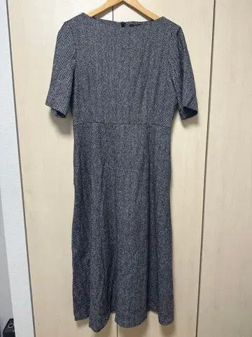 ZARA WOMAN 반팔 롱 원피스 L