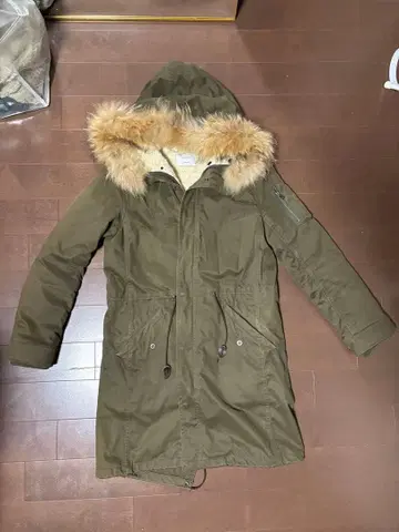 STUDIOUS 올리브 모즈 코트 사이즈 2