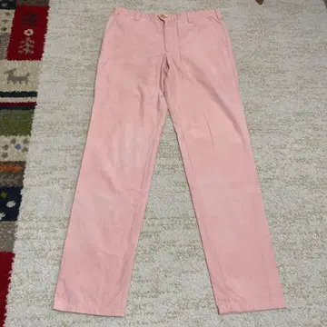 폴 스미스 컬렉션 핑크 치노 팬츠 사이즈 78