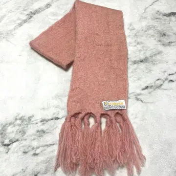 St.albans 모헤어 머플러 핑크