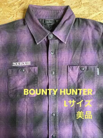 BOUNTY HUNTER 바운티 헌터 긴팔 플란넬 셔츠 L 사이즈