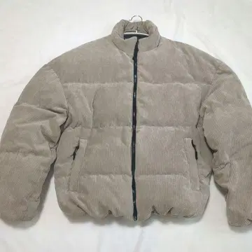 차오패닉 코듀로이 자켓 베이지 L 사이즈 다운