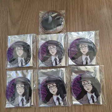 문호 스트레이독스 포트 마피아 사카구치 안고 캔뱃지 7개 세트