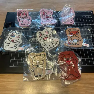 논탄 플랫 손가락 인형 전 8종 컴플리트