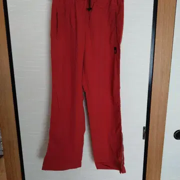 DESCENTE 나일론 빨간색 저지 L 사이즈