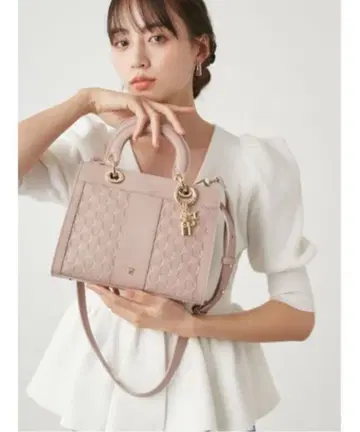 snidel 스나이델 퍼프 핸들백 숄더백