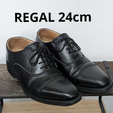 블랙 드레스 슈즈 가죽 신발 리갈 24cm