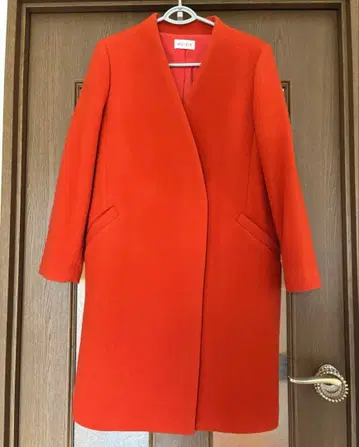 플라스테 체스터 코트 오렌지