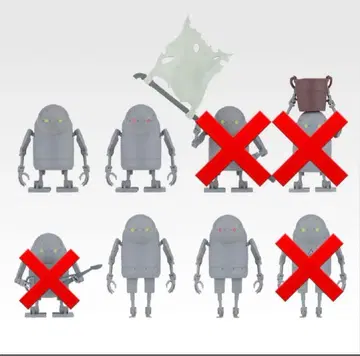 제일복권 니어 오토마타 I상 기계 생명체 컬렉션 피규어 세트