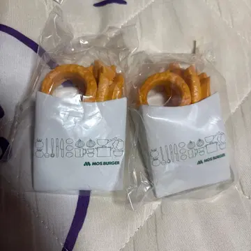 모스버거 제일복권 도장 스탠드 2점