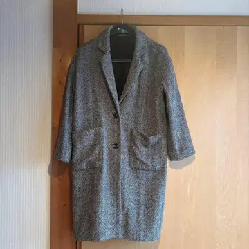 URBAN RESEARCH 헤링본 롱 코트 F8