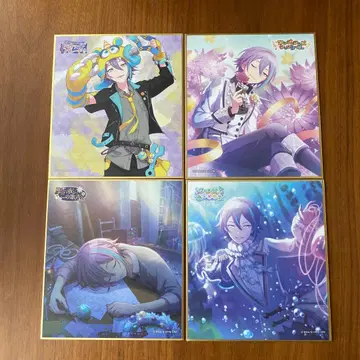 프로세카 카미시로 루이 미니 색지 머메이드 크리스마스 벌스데이 4점