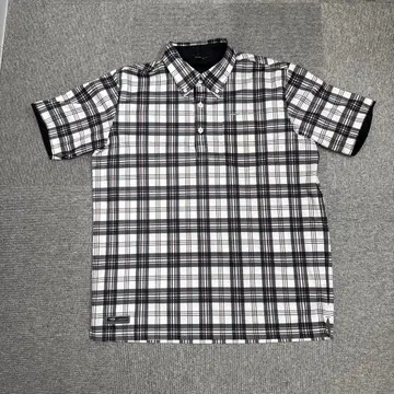 TIGORA 반팔 체크 셔츠 LL 사이즈