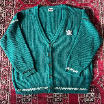 완판템 9090 터콰이즈 가디건