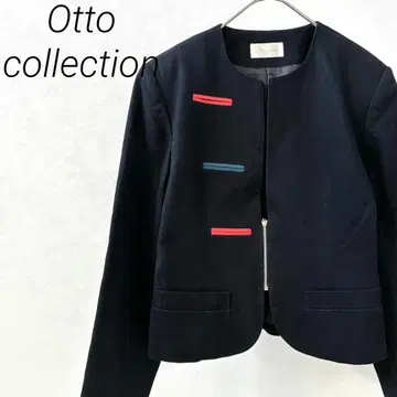 Otto collection 노카라 자켓 크루넥 안감 부착