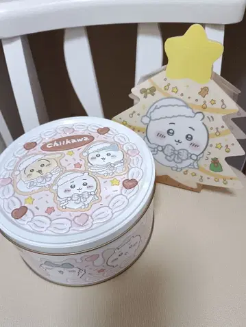 치이카와 (먼작귀) 트리 캔디 Box 홀케이크 캔 미사용 새상품 미개봉