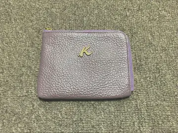 [미사용 새상품] Kitamura 키타무라 접이식 지갑 지퍼 천연 가죽
