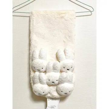 merry jenny 새상품 아이보리 복슬복슬 miffy 티펫