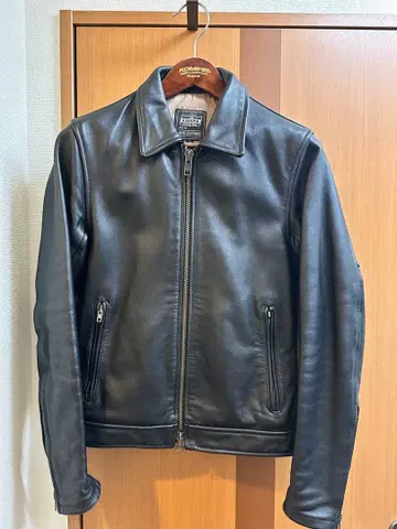 KADOYA K'S LEATHER 블랙 가죽 자켓 L TCR