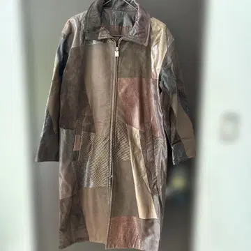 GILLES RICART 롱 코트 42 다크 브라운