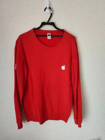 애플 로고 맨투맨