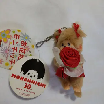 꽃밭 몽치치 키체인 장미