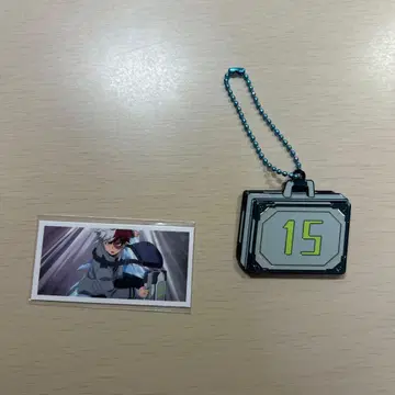 [ USJ 콜라보 ] 히로아카 토도로키 쇼토 스트랩 넘버 15 카드 포함