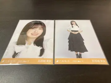 노기자카46 [ 이오키 마오 ] 빅 보타이 블라우스 브로마이드 요리히키