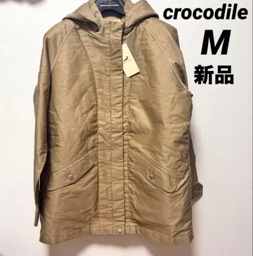 새상품 크로커다일 베이지 마운틴 후드티