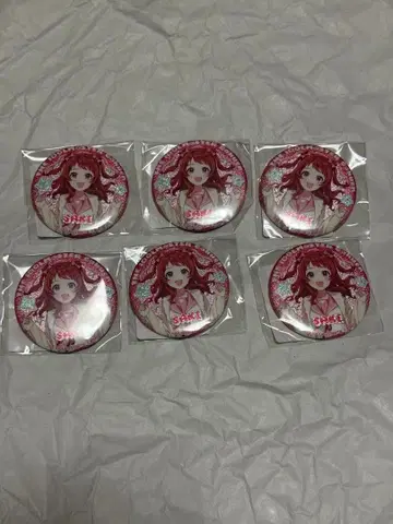 학원 아이돌 마스터 DMM 스크래치 E상 캔 배지 하나미 사키