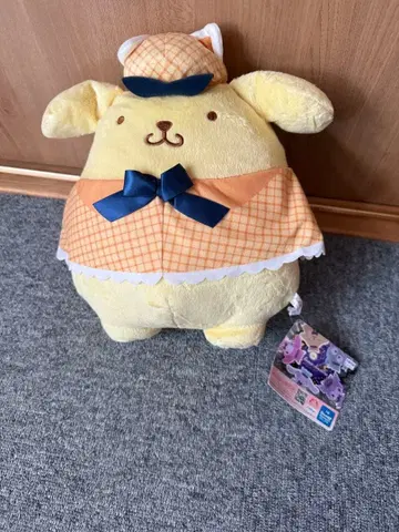 폼폼푸딩 고양이 고양이 탐정 BIG 봉제 인형