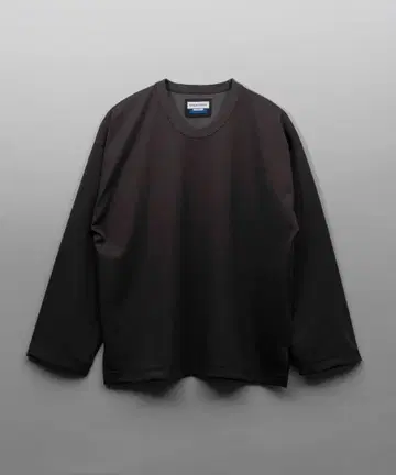 MAISON SPECIAL 롱 슬리브 티셔츠 그레이
