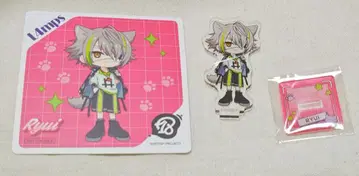18trip 마네키네코 콜라보 하쿠코 류이 미니 아크릴 스탠드+코스터