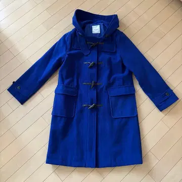 블루 더플 코트