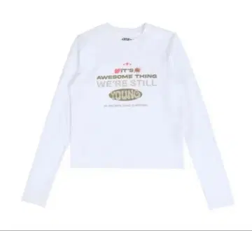 aeae 프린트 긴팔 T셔츠