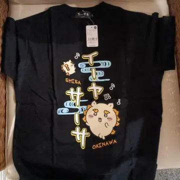 치이카와 시사 T셔츠 블랙