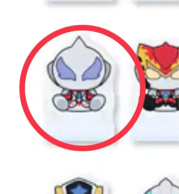 울트라맨 지드 갈아끼우기 마스코트